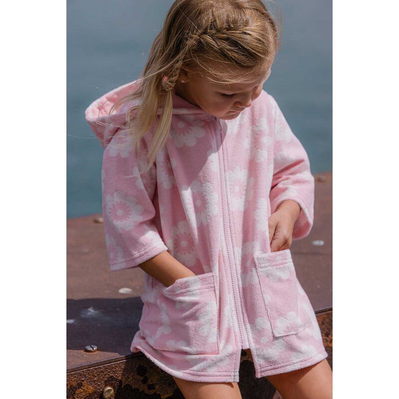 Milky Floral Terry Towelling Cover Up image number 2
